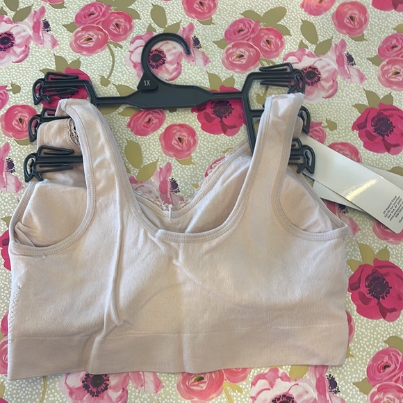 NWT Dusty Pale Mauve Seamless Comfort Bra by Kathy Ireland Intimates - Picture 6 of 8